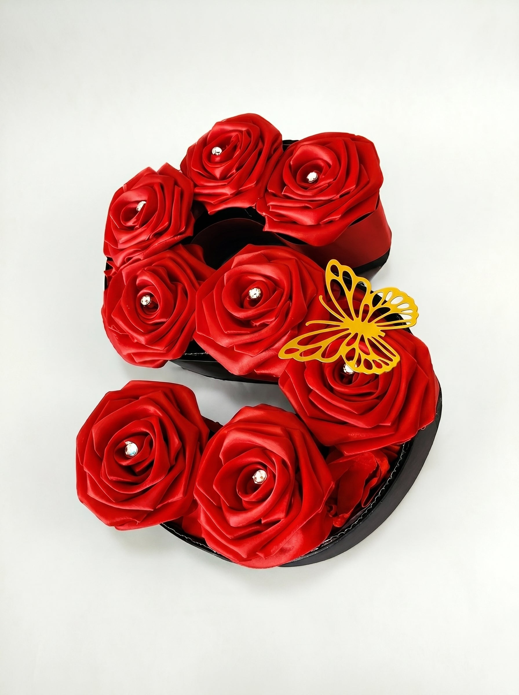 Custom Letter Rose Arrangement