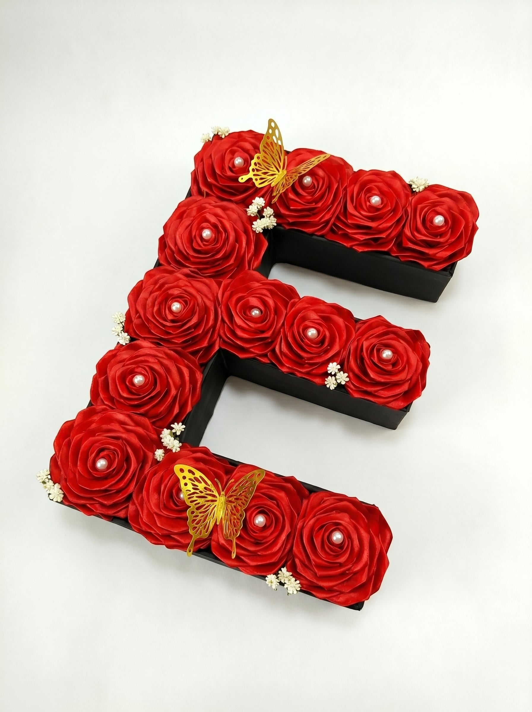 Custom Letter Rose Arrangement
