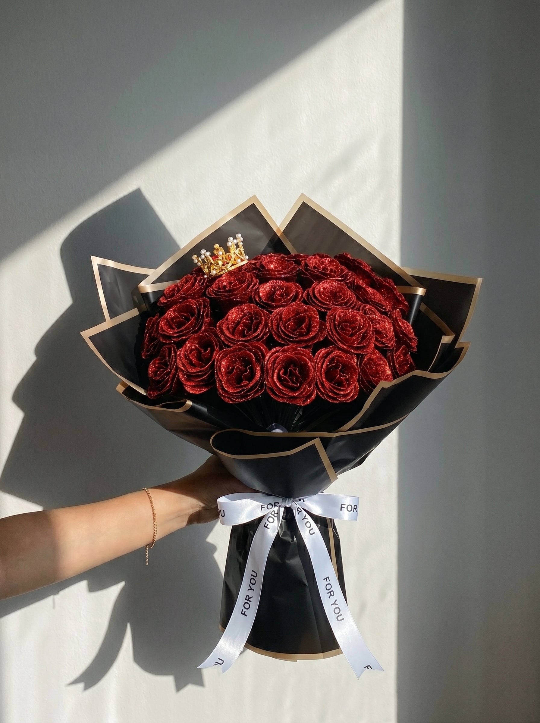 Imperial Rose Crown Bouquet