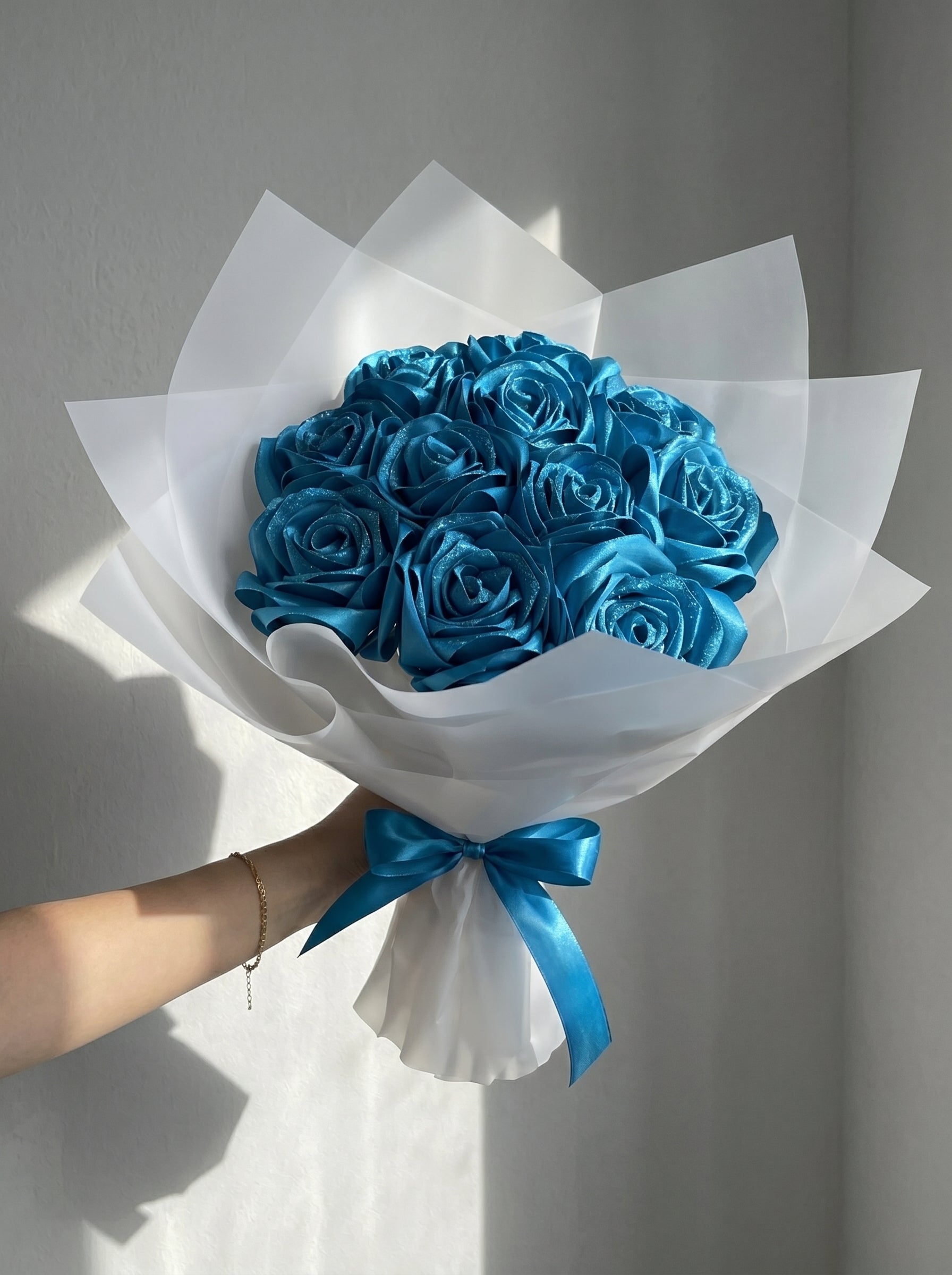 Sapphire Rose Bouquet