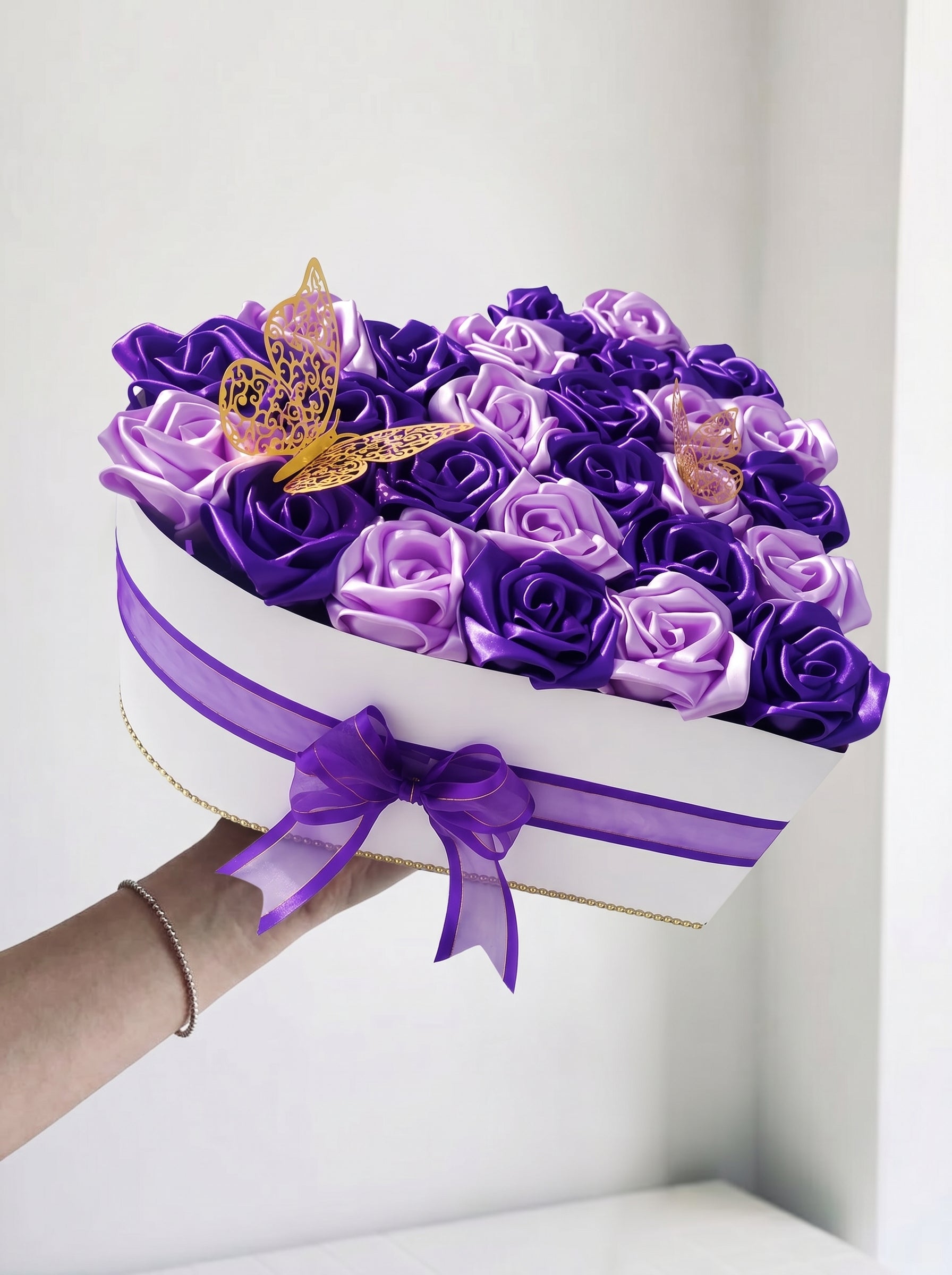 Dreamy Rose Purple and pink Arrangement