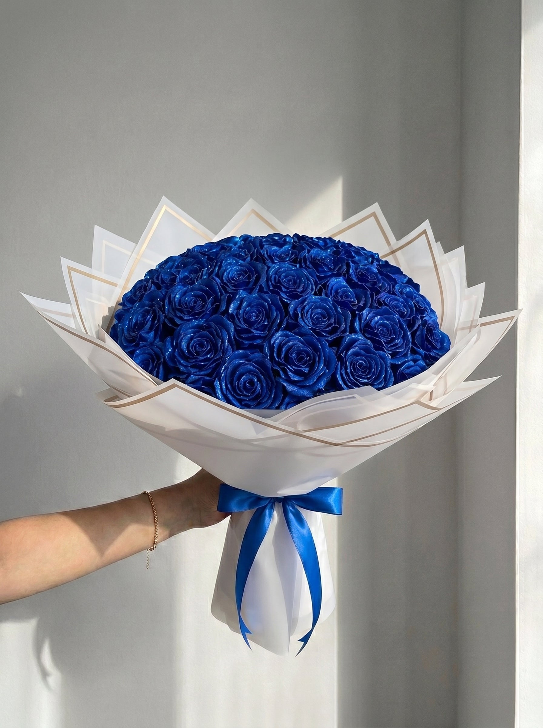 Royal Blue Elegance Bouquet