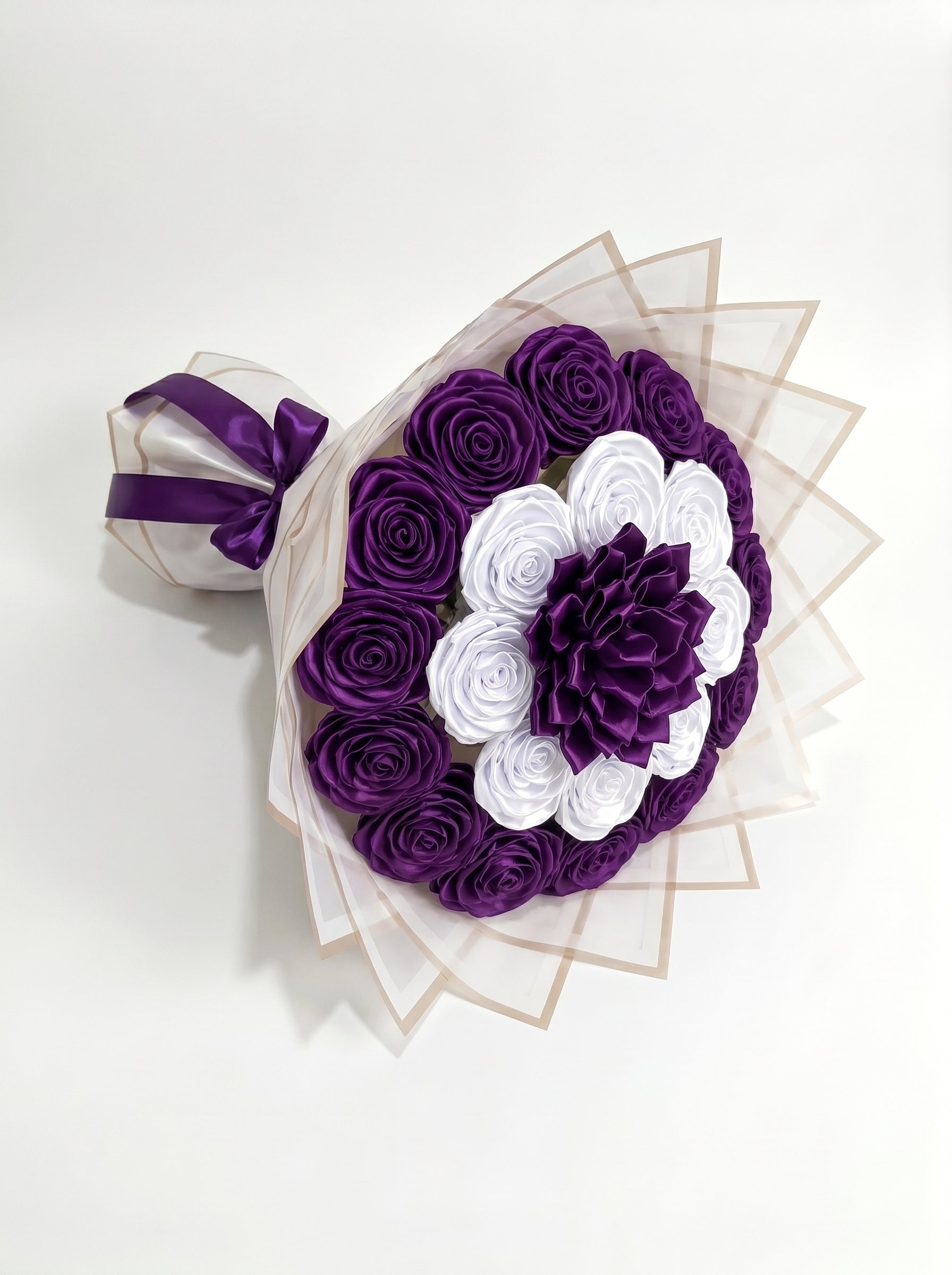 Royal Lavender Special Purple and White Bouquet