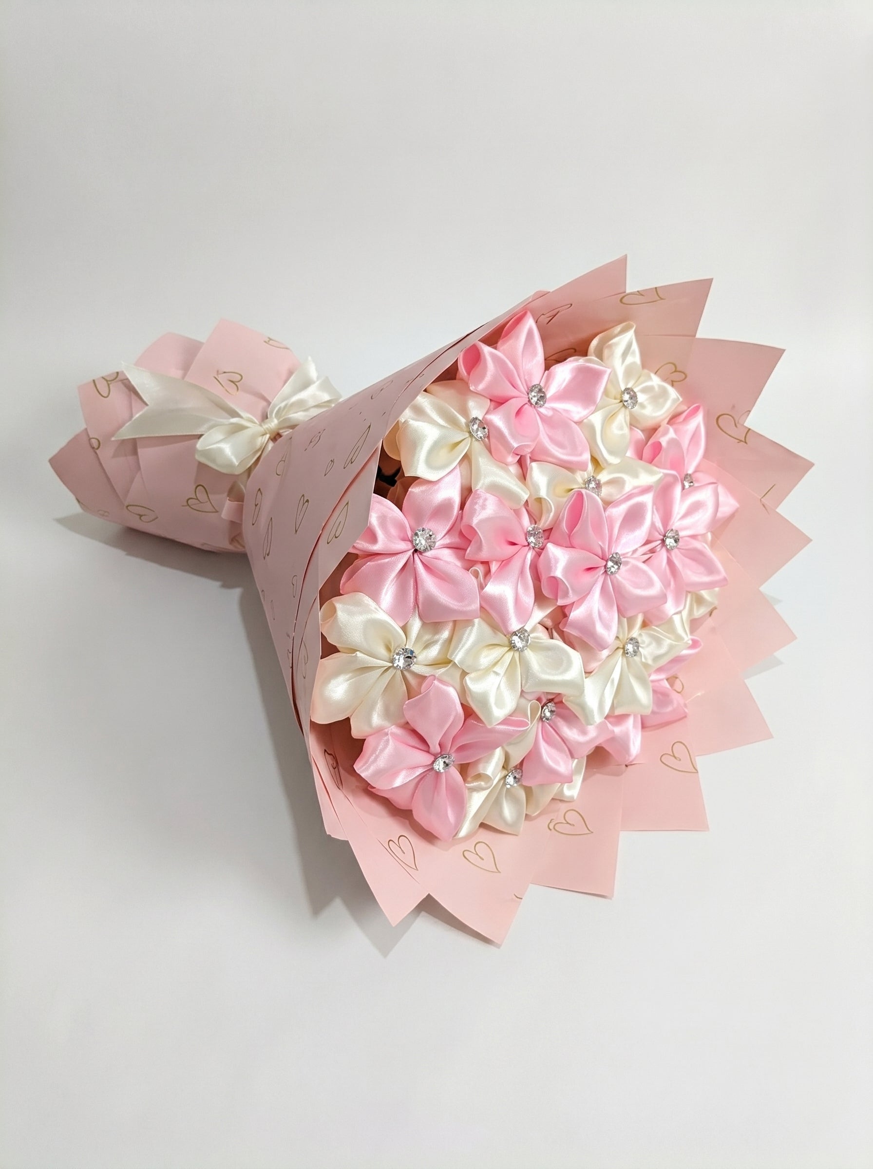 Soft Bloom pink and creamy Bouquet